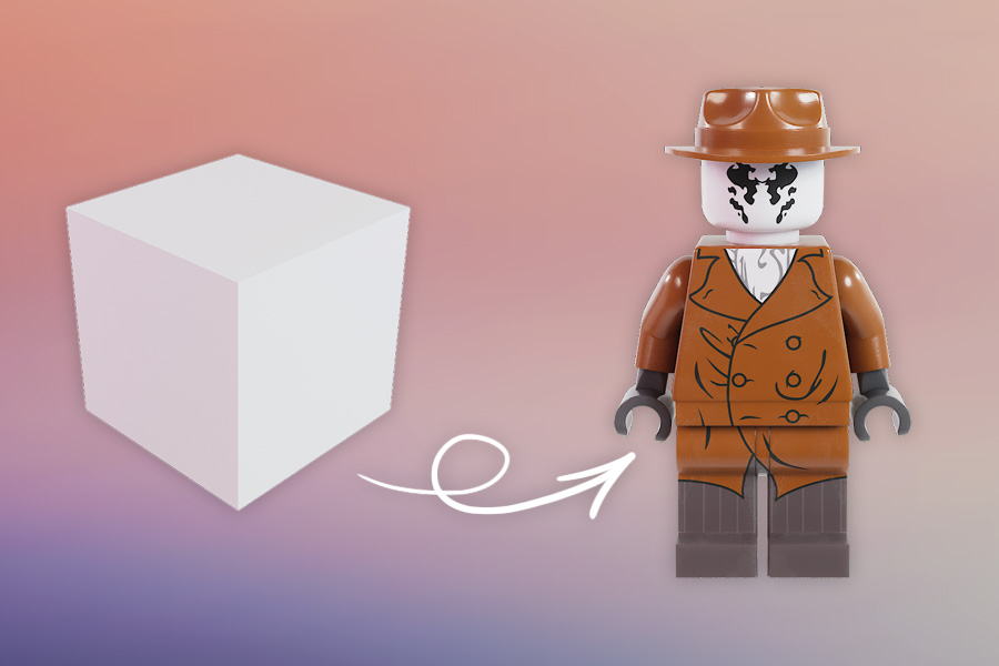 Pixelight - Blender gyorstalpaló tanfolyam - LEGO fugura modellezés